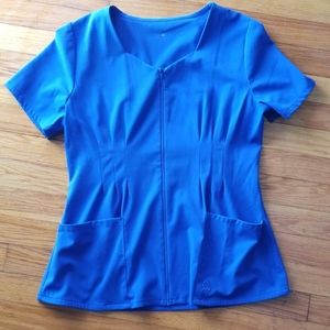 Royal Blue Jaanuu scrub top